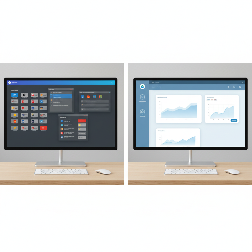 Side-by-side comparison of customer communication before and after automation was enabled showing differences in tone and content