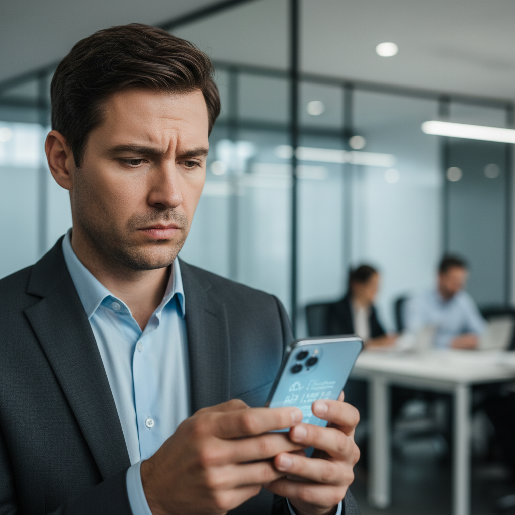 Customer and service advisor discussing terms and service details